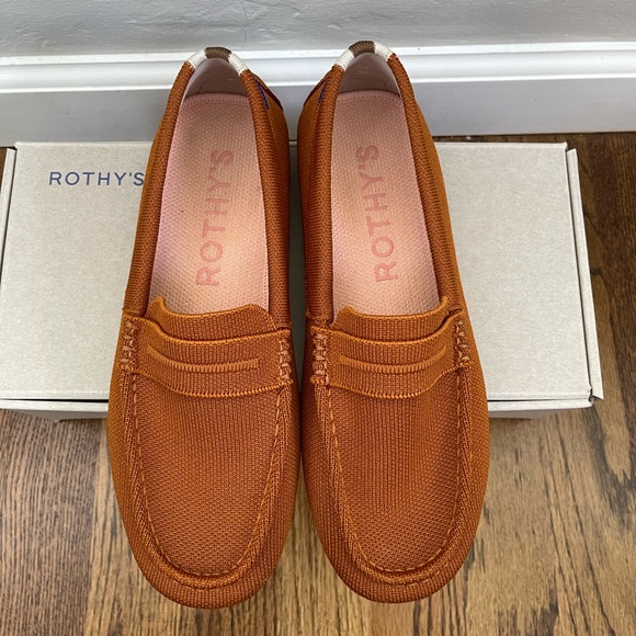 Rothy's The Driver Fawn Loafers 7 - Picture 2 of 5